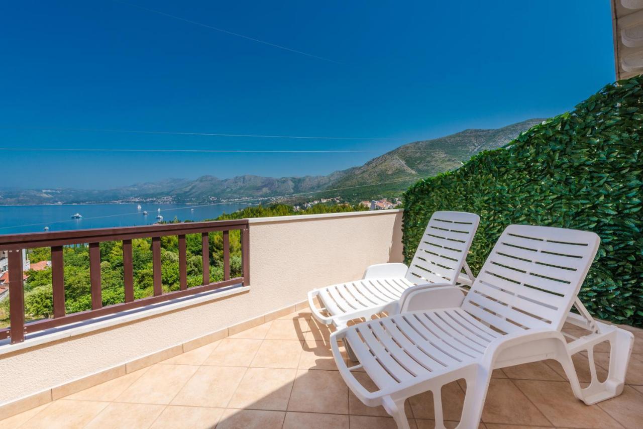 Penthouse With Panoramic View Appartement Cavtat Buitenkant foto