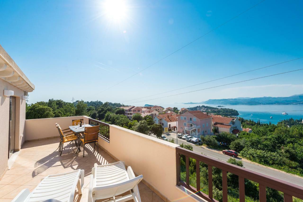 Penthouse With Panoramic View Appartement Cavtat Buitenkant foto