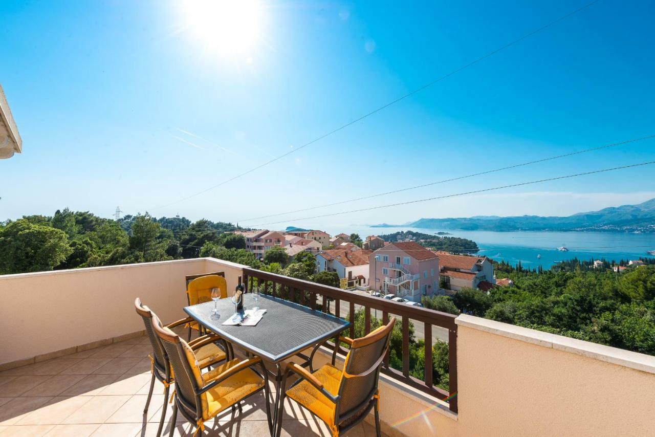 Penthouse With Panoramic View Appartement Cavtat Buitenkant foto